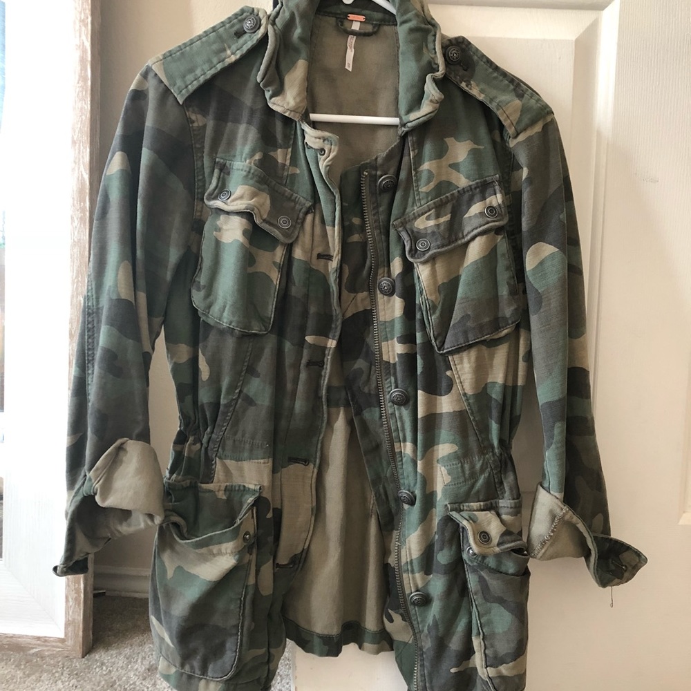 COPY - Free People Army Jacket - PERFECT conditio…